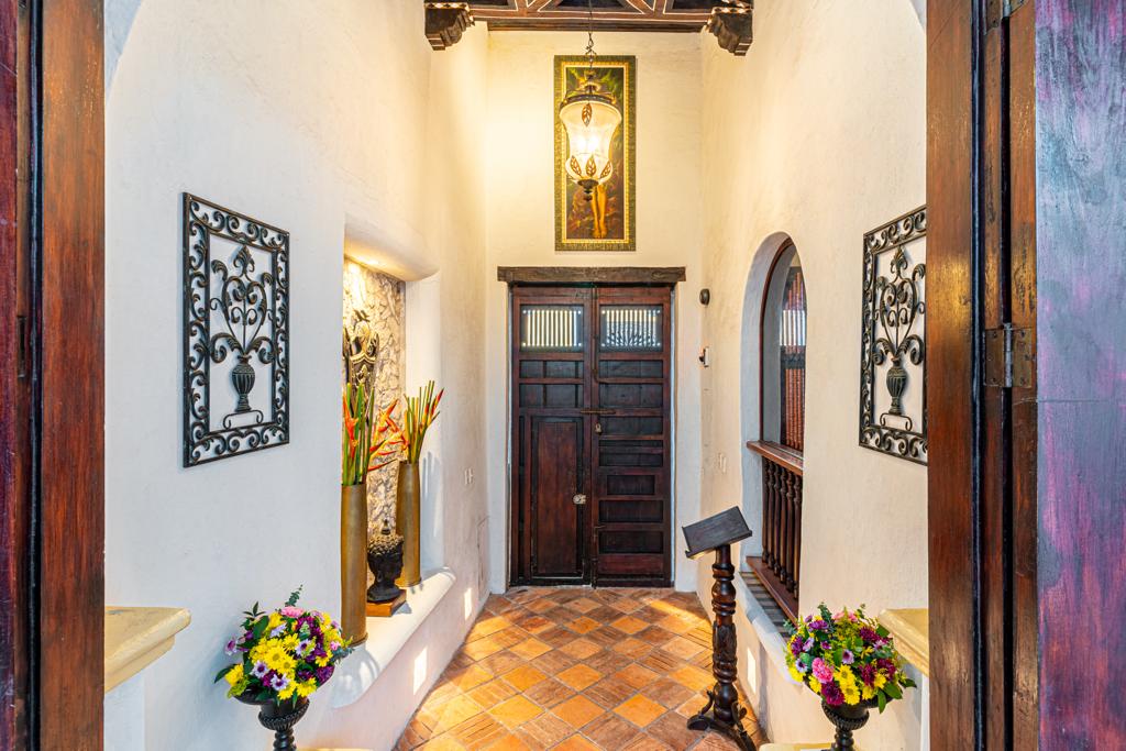 Zaguán y lobby de Casa de Porto