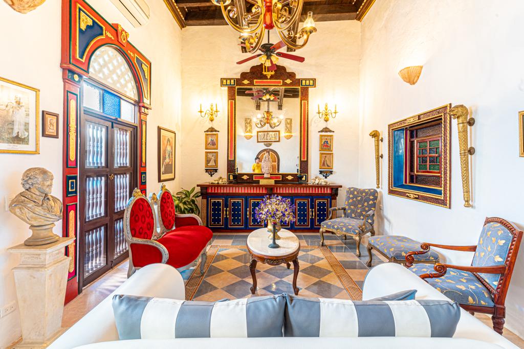 Sala principal con aire acondicionado